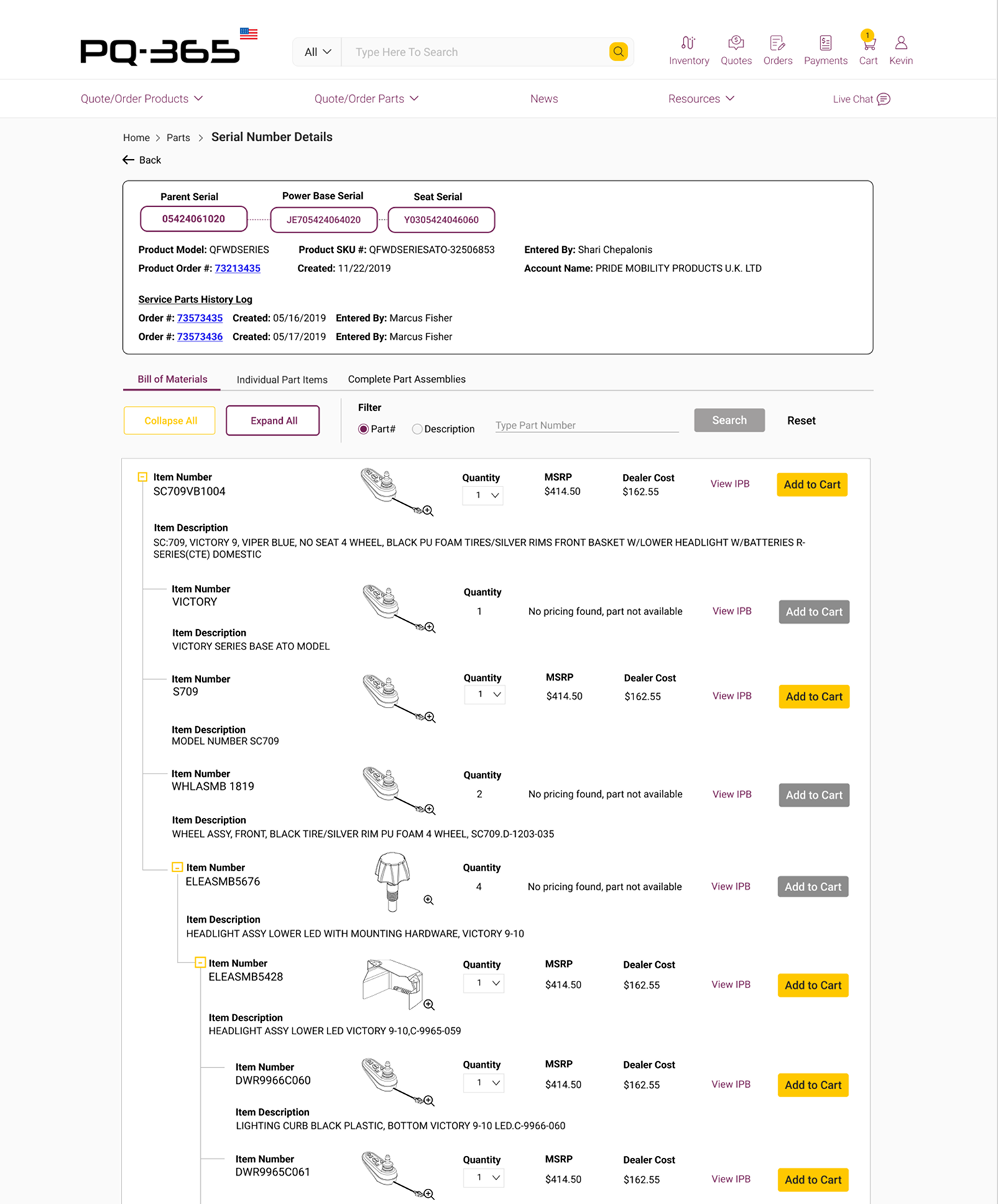 serial number search